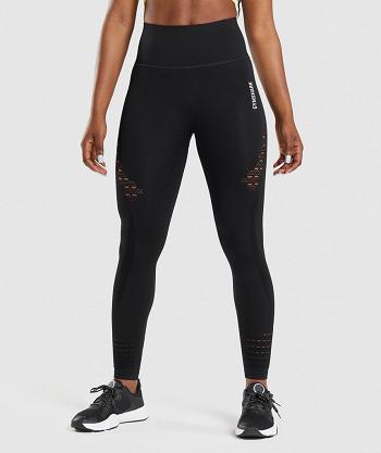 Leggins Gymshark Energy Seamless Mujer Negras | CO 2921NWY